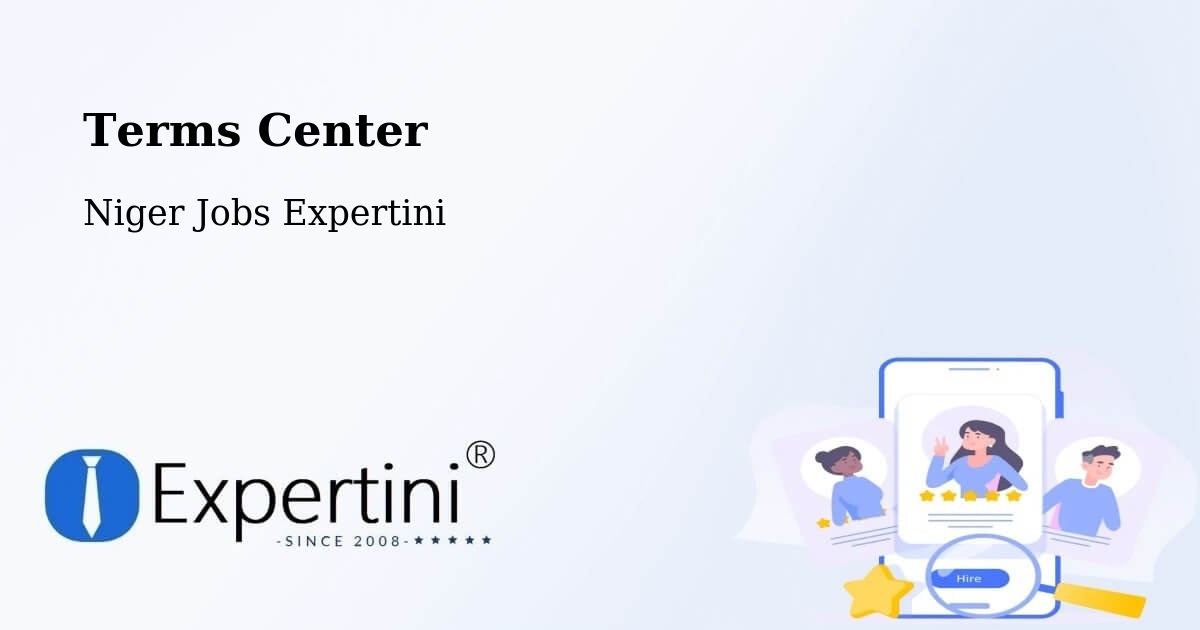 Terms of Service – Illéla - Niger Jobs Expertini